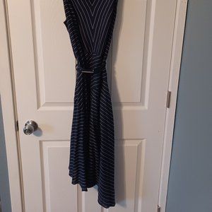 White House Black Market pinstripe dress